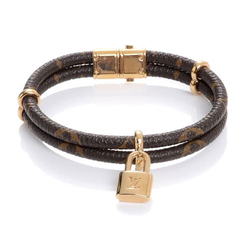 louis vuitton keep it bracelet monogram|Louis Vuitton men's bracelet leather.